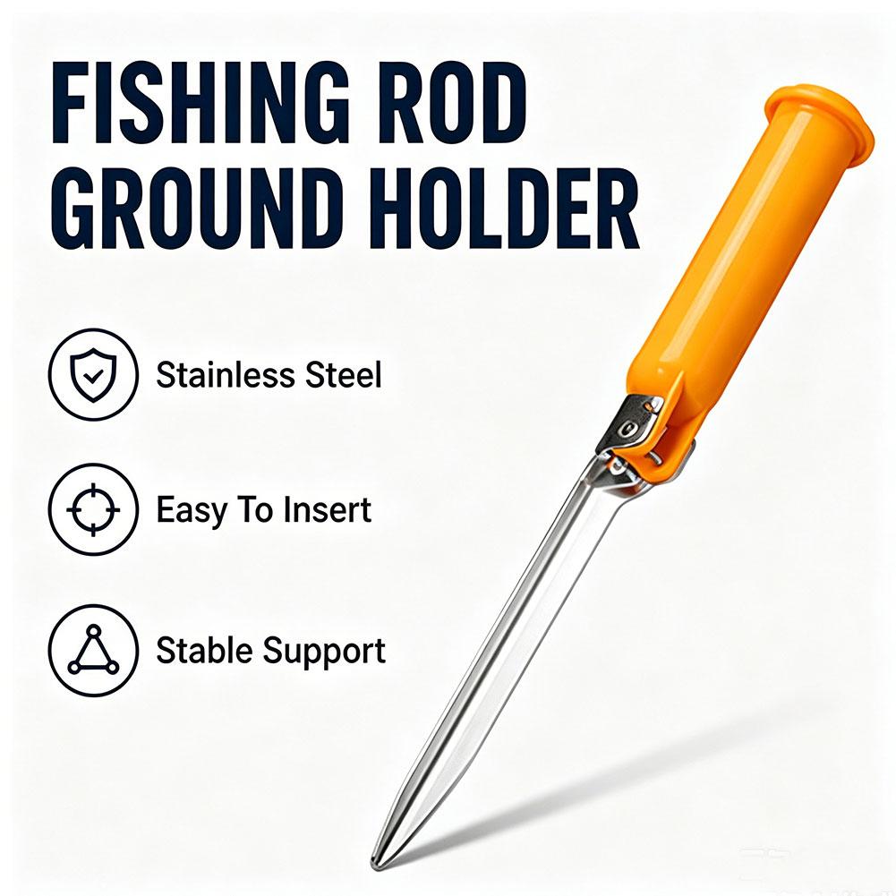 Fishing Rod Surf - Multi-Functional Foldable Surf Fishing Rod Holder