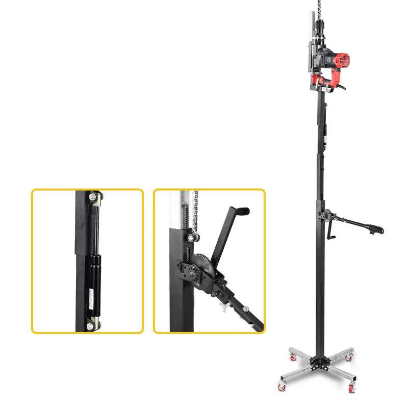 Fishing Rod Holder - Electric Hammer Lift Stand Hydraulic Telescopic