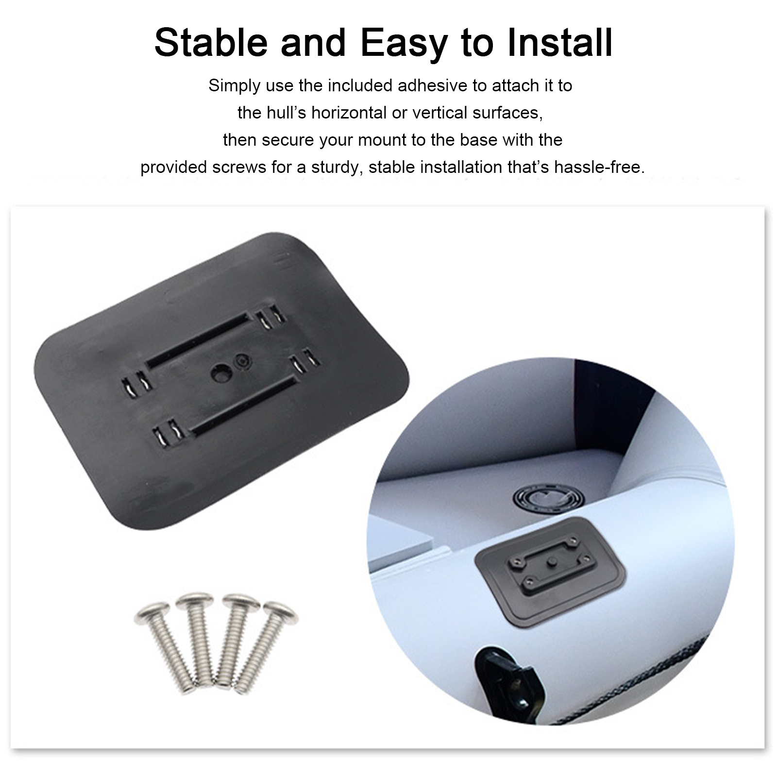1 Set Inflatable Boat Fishing  - Fishing Rod Boat review and price