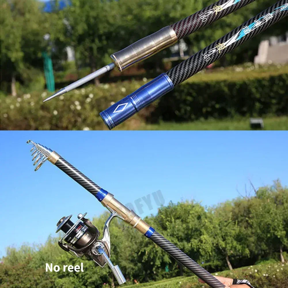 Best Telescopic Portable Rotar - Fishing Rod Surf review and price