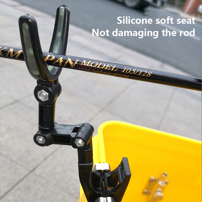 2Pcs Fishing Rod Rest Head 360 - Fishing Rod Rack review and price