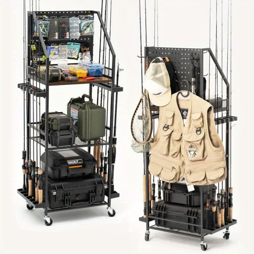 Fishing Rod Holders for Garage - Fishing Rod Case review and price