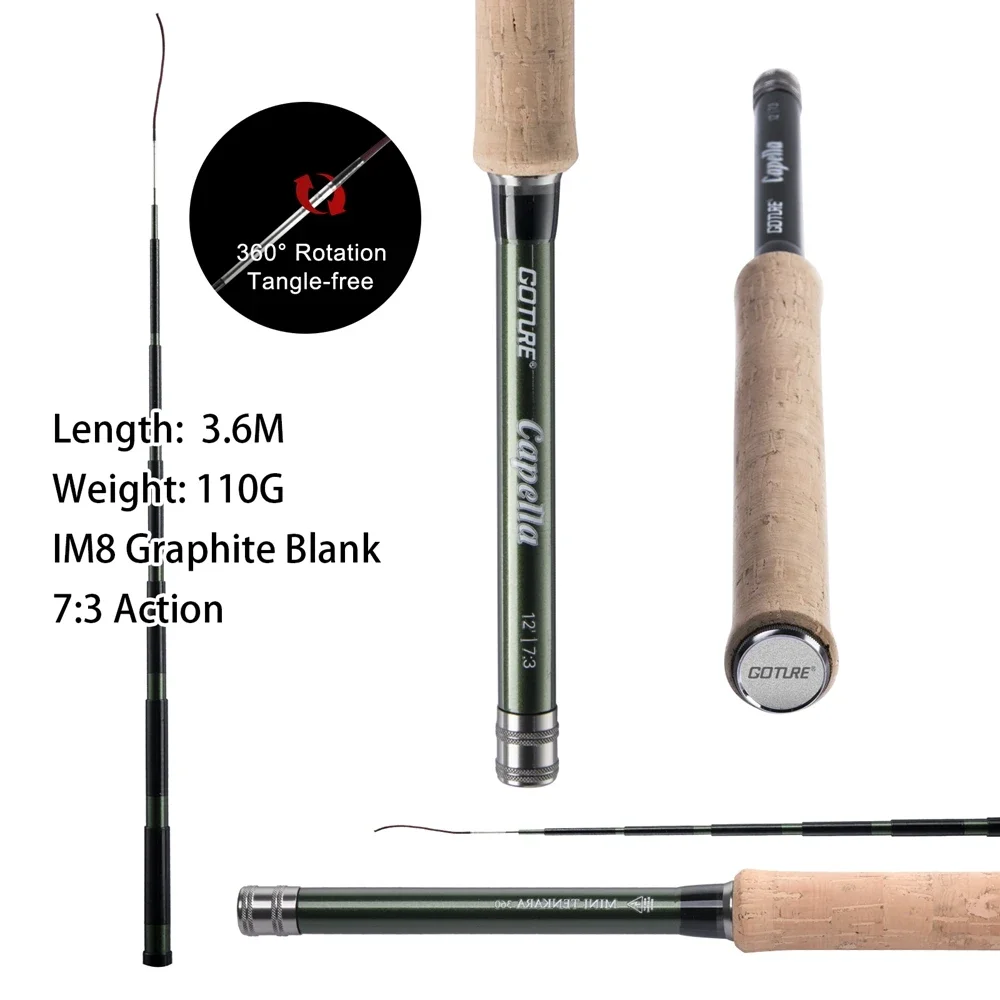 Goture 12FT Classical Tenkara  - Fishing Rod Combo review and price
